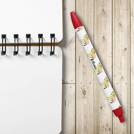 Bolígrafo De Tinta Negra Dibujo Beagle personalizado