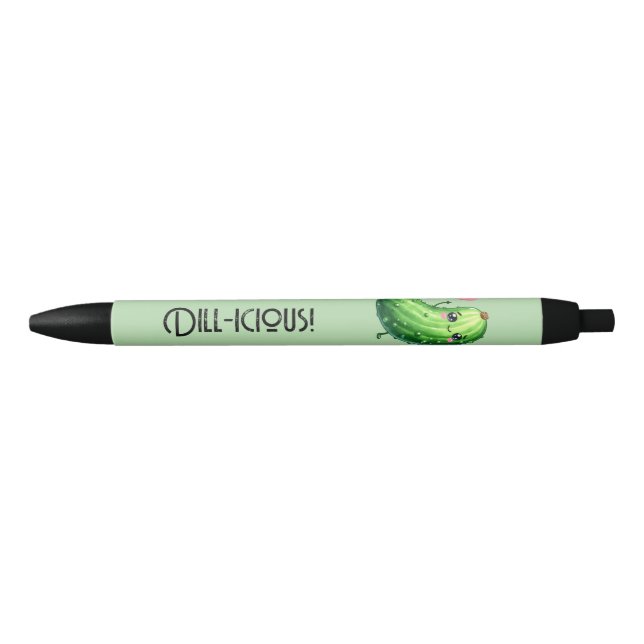 Bolígrafo De Tinta Negra Dill-icous (Anverso)