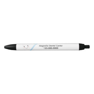 Bolígrafo De Tinta Negra Diseño dental y dental dental