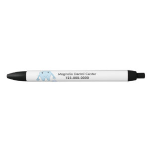 Bolígrafo De Tinta Negra Diseño dental y dental dental