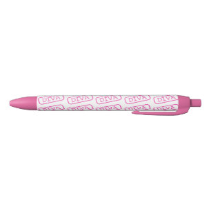 BOLÍGRAFO DE TINTA NEGRA DIVA DIVA
