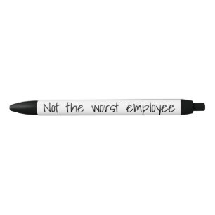Bolígrafo De Tinta Negra Divertido no es el peor regalo para empleados Humo