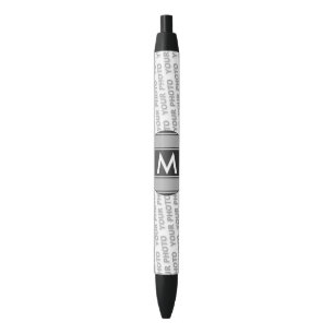 Bolígrafo De Tinta Negra DIY - Añade tu propio signo, foto y texto