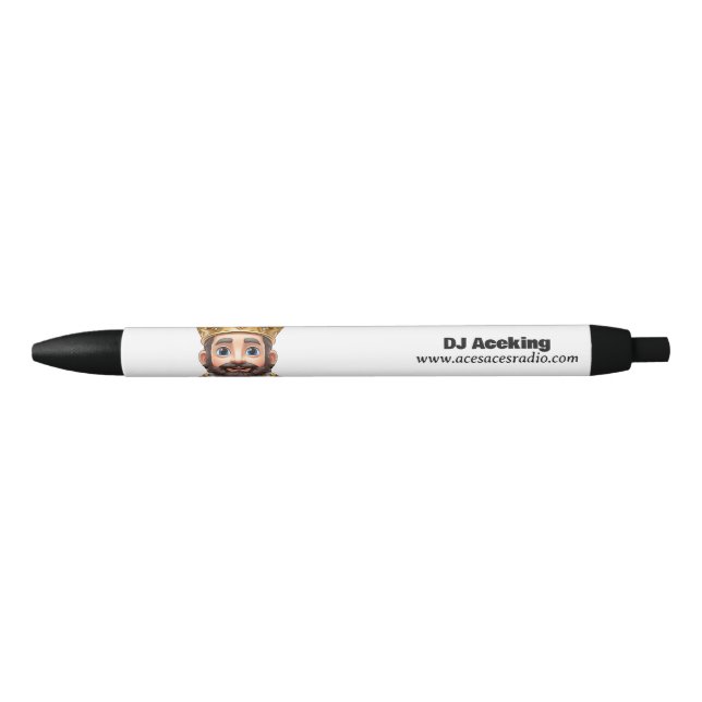 Bolígrafo De Tinta Negra DJ Aceking Pen (Anverso)