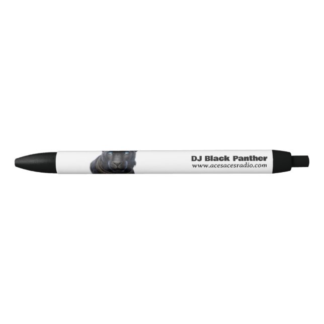 Bolígrafo De Tinta Negra DJ Black Panther Pen (Anverso)