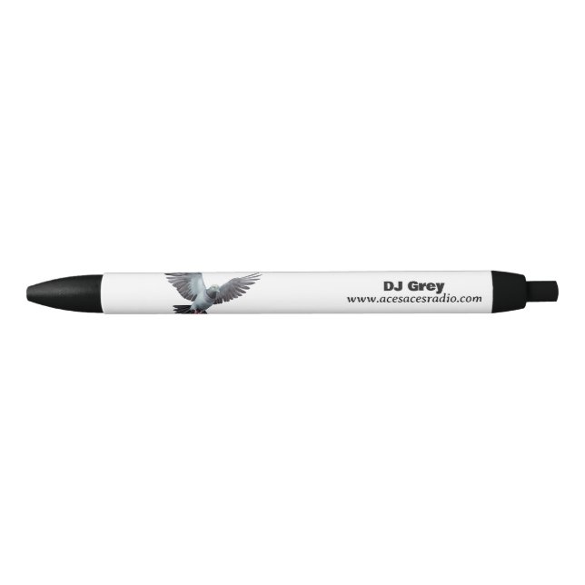 Bolígrafo De Tinta Negra DJ Gray Pen (Anverso)