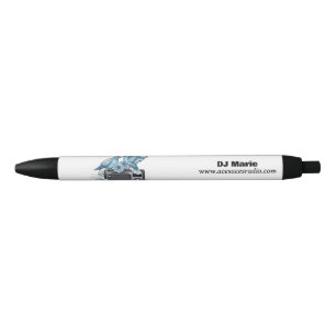 Bolígrafo De Tinta Negra DJ Marie Pen