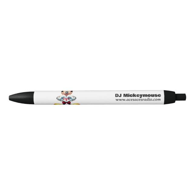 Bolígrafo De Tinta Negra DJ Mickeymouse Pen (Anverso)