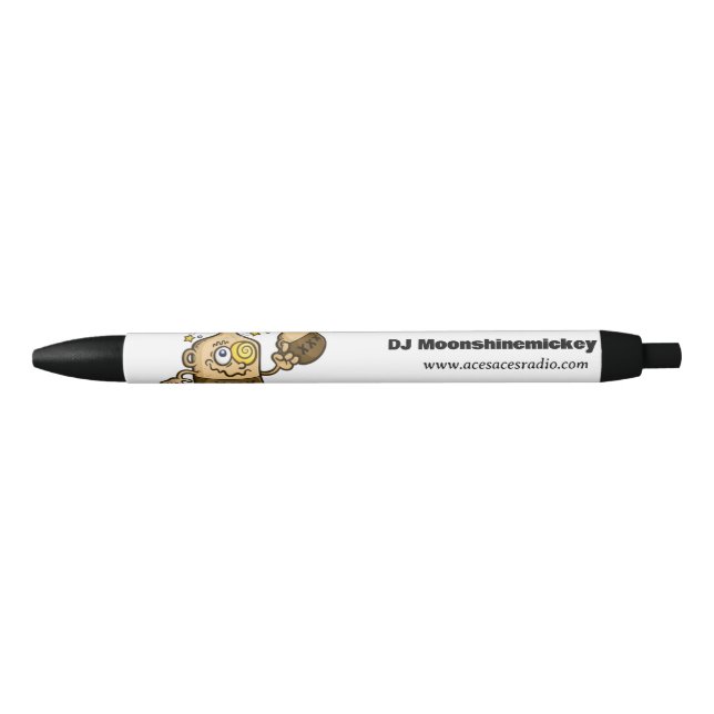 Bolígrafo De Tinta Negra DJ Moonshinemickey Pen (Anverso)