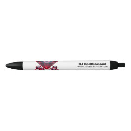 Bolígrafo De Tinta Negra DJ RedDiamond Pen