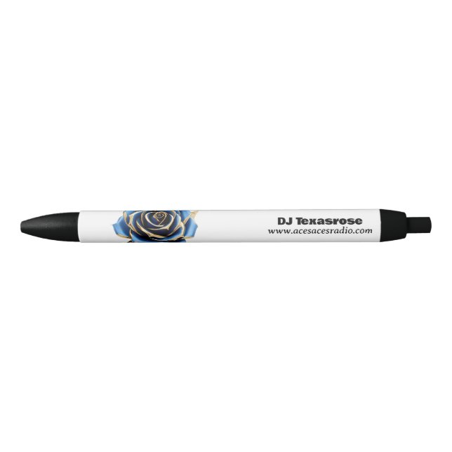 Bolígrafo De Tinta Negra DJ Texasrose Pen (Anverso)