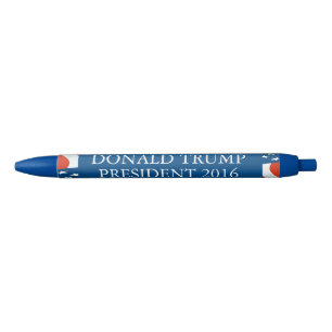 Bolígrafo De Tinta Negra Donald Trump, presidente 2016