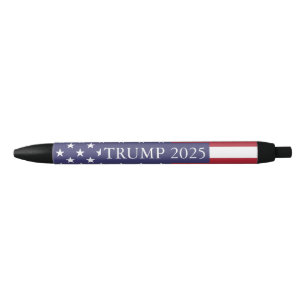 Bolígrafo De Tinta Negra Donald Trump, presidente 2025