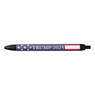 Bolígrafo De Tinta Negra Donald Trump, presidente 2025