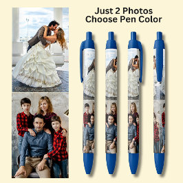 Bolígrafo De Tinta Negra Dos fotos