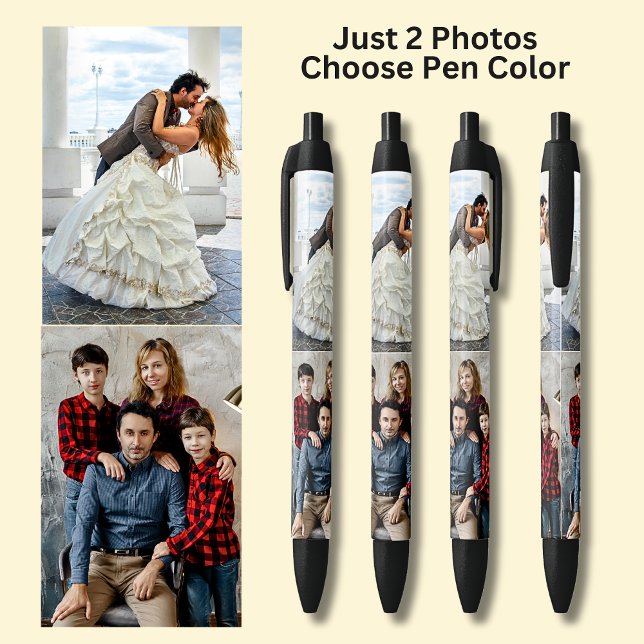 Bolígrafo De Tinta Negra Dos fotos en negro (Subido por el creador)