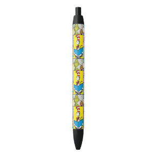 Bolígrafo De Tinta Negra Dr. Seuss Historietas Gráficas