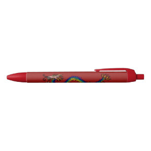 Bolígrafo De Tinta Negra Dragón oriental