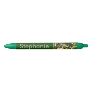 Bolígrafo De Tinta Negra Dragonfly on the Twig Personalized Pen