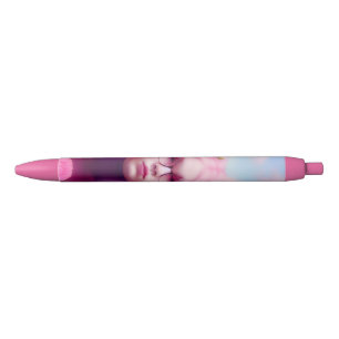 Bolígrafo De Tinta Negra Dreamy Pink