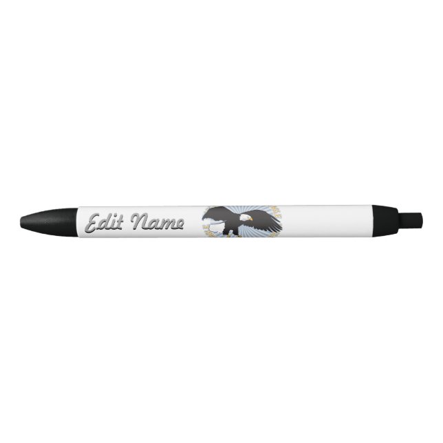 Bolígrafo De Tinta Negra Eagle clásico (Anverso)