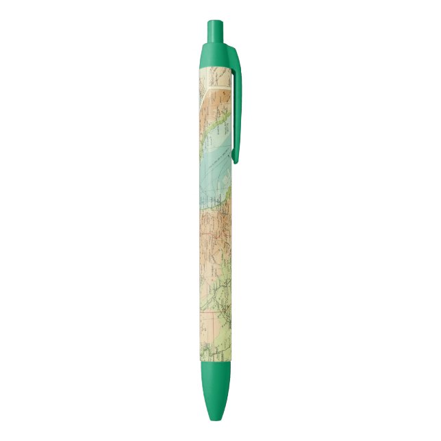Bolígrafo De Tinta Negra Egipto y el Nilo (Parte inferior (Vertical))