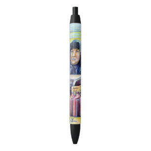 Bolígrafo De Tinta Negra Él Escuchó, Lo Que Vi