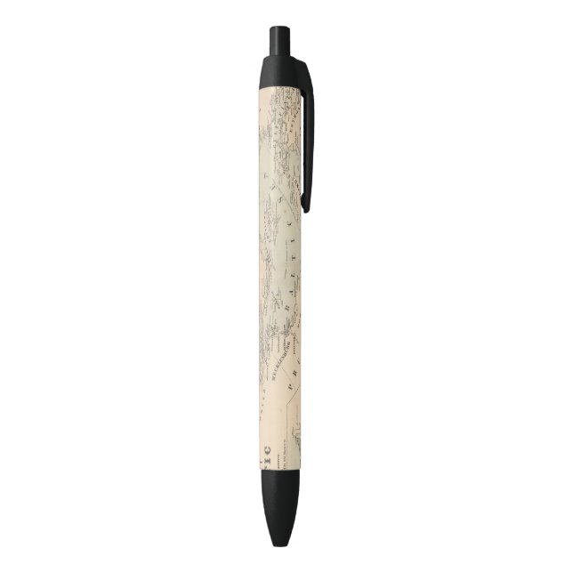 Bolígrafo De Tinta Negra El mar Báltico (Parte inferior (Vertical))