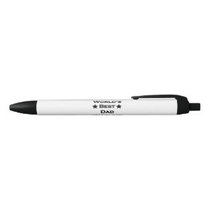 Bolígrafo De Tinta Negra El mejor papá del mundo