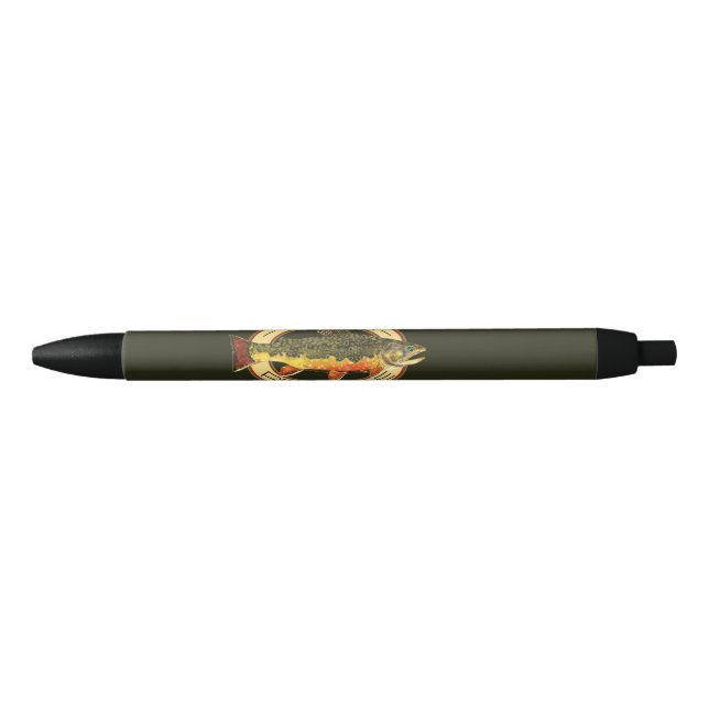 Bolígrafo De Tinta Negra El pescador truco (Anverso)