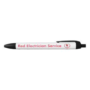 Bolígrafo De Tinta Negra Electricista simple