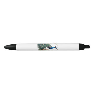 Bolígrafo De Tinta Negra Elegance Peacock Ball Pen