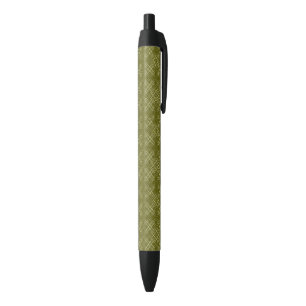 Bolígrafo De Tinta Negra Elegancia entrecruzada