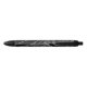 Bolígrafo De Tinta Negra Elegante diseño negro de luna de sol plateado Mand (Reverso)