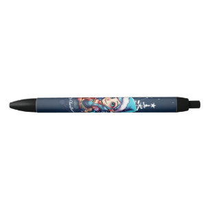Bolígrafo De Tinta Negra Élf alegre
