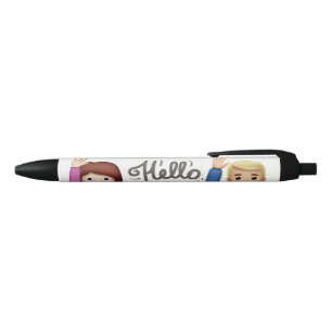 Bolígrafo De Tinta Negra emoji