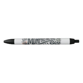 Bolígrafo De Tinta Negra Emprendedora Materna Temático