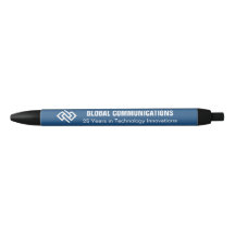 Empresa de software informático azul personalizada
