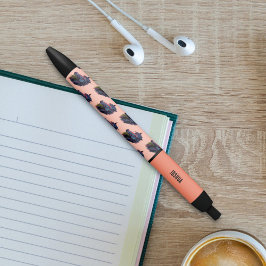 Bolígrafo De Tinta Negra Entusiasta Ecuestre Graffiti Colorido Caballo