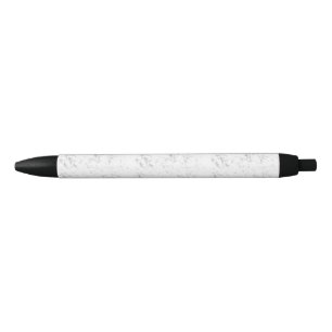 Bolígrafo De Tinta Negra Escritorio de estudiante moderno diseño estético