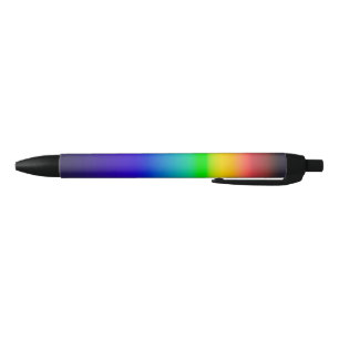 Bolígrafo De Tinta Negra Espectro solar verdadero