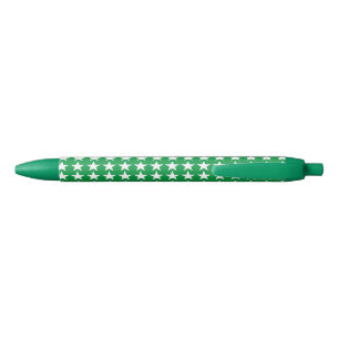 Bolígrafo De Tinta Negra Esperanto: Estrella verde