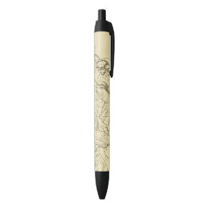 Bolígrafo De Tinta Negra Esquema de los E.E.U.U.