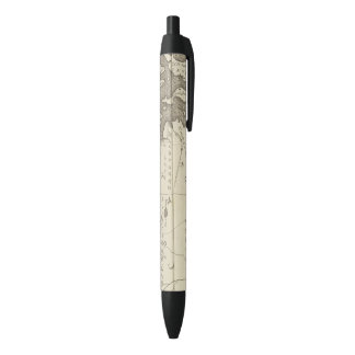 Bolígrafo De Tinta Negra Estado de Rhode Island