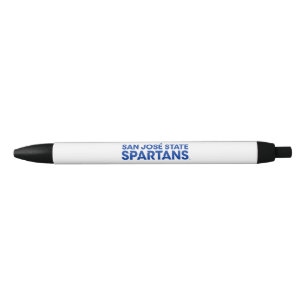 Bolígrafo De Tinta Negra Estado Spartans Wordmark de San Jose