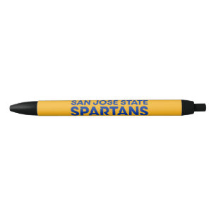 Bolígrafo De Tinta Negra Estado Spartans Wordmark de San Jose