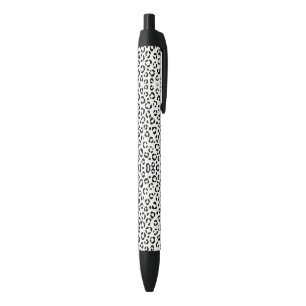Bolígrafo De Tinta Negra Estampado Animal B&W