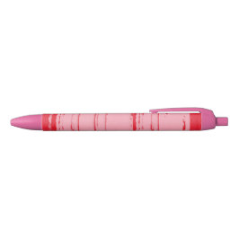 Bolígrafo De Tinta Negra Estilo de los dulces rosados de Nueva York