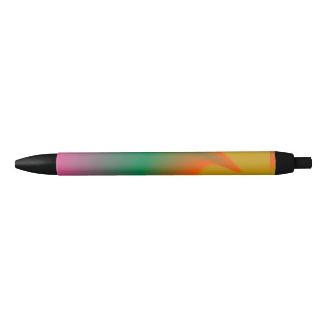 Bolígrafo De Tinta Negra Estilo hippie (Anverso)