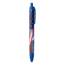Bolígrafo De Tinta Negra "Estrellas y Franjas"